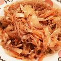 バンビーノみい's cooksnap of when they made お肉いらないよ！野菜としらたきの甘辛煮.