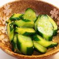 ユキぽっちん's cooksnap of when they made 簡単!!きゅうりの浅漬け中華風ニンニク味.