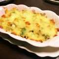 ttt12345's cooksnap of when they made ふわふわ♪はんぺんとアボカドのチーズ焼き.