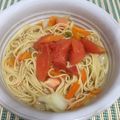 ピンクlotus's cooksnap of when they made さっぱりトマト豚骨ラーメン.