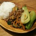 さとぴょん～修行中～'s cooksnap of when they made ♪ナスとチンゲン菜のウマ辛炒め♪.