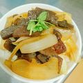 ちびちゃんズまま's cooksnap of when they made ダイエットに！冷凍コンニャク牛丼.