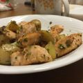 クックJ6BQ4V☆'s cooksnap of when they made ☆サーモンとポテトのバジルソース☆.