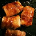 ポッポロさん's cooksnap of when they made 大皿用〜豚バラ巻き豆腐ステーキ.
