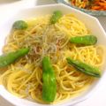 チョミ蔵's cooksnap of when they made ちりめんじゃことシシトウのパスタ.