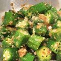 いるかくゆら's cooksnap of when they made オクラのさっぱり和え.