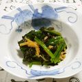 Haru Haru's cooksnap of when they made ほうれん草とえのきの海苔おひたし.