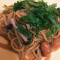 まリﾁｬﾝ's cooksnap of when they made 煮込みパスタ！きのこの和風スパゲティ.