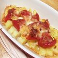 mikutasu's cooksnap of when they made 簡単　じゃがいもとトマトのチーズ煮.