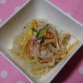 クックLDAVZ4☆'s cooksnap of when they made きゅうりとハムの春雨サラダ.