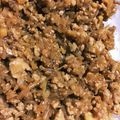 ドナ☆デジ's cooksnap of when they made 糸こんにゃく＆挽き肉そぼろの混ぜご飯.