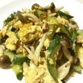のんのんSTELLA's cooksnap of when they made キュウリと卵で☆オイスター炒め.