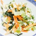 はやしこんぶ's cooksnap of when they made 小松菜ぶなしめじ人参の白和え.