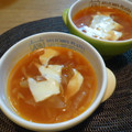 ぴよまめ。's cooksnap of when they made 簡単美味・とろとろチーズのトマトスープ.
