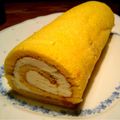 シンももタロー's cooksnap of when they made 話題入絶対うまい　簡単極上ロールケーキ　.