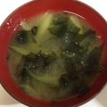 さんどいっこー's cooksnap of when they made きゅうりの味噌汁.