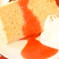 RAM子's cooksnap of when they made ノンオイル♪たっぷり苺のシフォンケーキ.