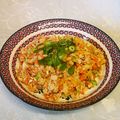 龍青空ママ's cooksnap of when they made 簡単❀野菜増量❀量増しでヘルシ~な炒飯♪.