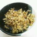 プリシラ♪'s cooksnap of when they made 超簡単！フキ醤油わさび＆ふき茶.