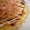 TsubasaC's cooksnap of when they made 簡単★そうめんお好み焼き.