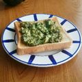 msft5632's cooksnap of when they made アボカドのっけトースト。.