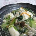 ちわここ's cooksnap of when they made 塩麹さんde豆腐と野菜のあんかけ丼♪.