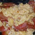 brenandyu's cooksnap of when they made トマトと卵の炒め物.