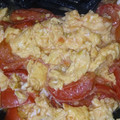 brenandyu's cooksnap of when they made トマトと卵の炒め物.