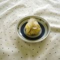 *ひろみ*'s cooksnap of when they made お弁当に＊レーズン入さつま芋の茶巾しぼり.