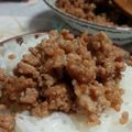 ぽむどてーる's cooksnap of when they made 肉そぼろ♡濃い目の味付けでご飯がすすむ！.