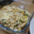 松潤だいすき's cooksnap of when they made 簡単！ズッキーニと油揚げのチーズ焼き.
