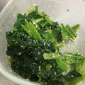 しゅんのいちごまま's cooksnap of when they made 一束ペロリ★ほうれん草のナムル.