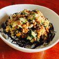 なおミール's cooksnap of when they made 納豆丼(オクラ・新玉ねぎ・たくあん).