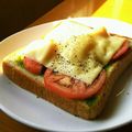 しじみごはん's cooksnap of when they made 簡単！トースト☆マルゲリータ.