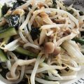 パパの手料理☆'s cooksnap of when they made ヘルシーなもやしの和え物.