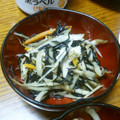 B子chan's cooksnap of when they made 食物繊維たっぷりのごぼうとひじきの煮物.