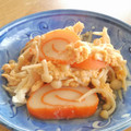 ばく★ちく's cooksnap of when they made 簡単！朝食にも♪蒲鉾とえのきの卵とじ！.