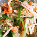 Jyohana's cooksnap of when they made 簡単美味♪大根の皮ピーマン春雨のきんぴら.