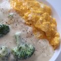 みおましゅ's cooksnap of when they made ランチに♪ クリームソースのオムライス.