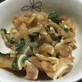 かな☆'s cooksnap of when they made もやしとミミガーのポン酢炒め.
