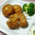 ねっちゃんっ's cooksnap of when they made 簡単！新たまねぎとベーコンDE串カツ♪.