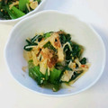taako1552's cooksnap of when they made 小松菜、えのき茸のごまサラダ.