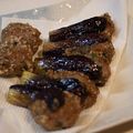 ☆ayaya☆'s cooksnap of when they made 小ナスのひき肉はさみ揚げ.