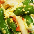 みやっぺママ's cooksnap of when they made スナップエンドウの卵とじ.