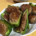 ｍａｙｕ５５'s cooksnap of when they made ピーマンとしいたけの肉詰め.