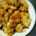 SKB34's cooksnap of when they made 鶏もも肉の照り焼きカレー風味.