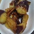 やびちゃん1's cooksnap of when they made 簡単揚げない大学芋.