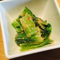 junkoの日々's cooksnap of when they made もう一品！〜青梗菜のオイマヨ和え〜.