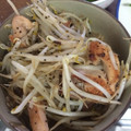 ゆこぺぺ's cooksnap of when they made 原価30円！？スパイシー鶏皮もやし.