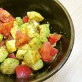 Jaye's cooksnap of when they made トマト+アボカド+山葵醤油.